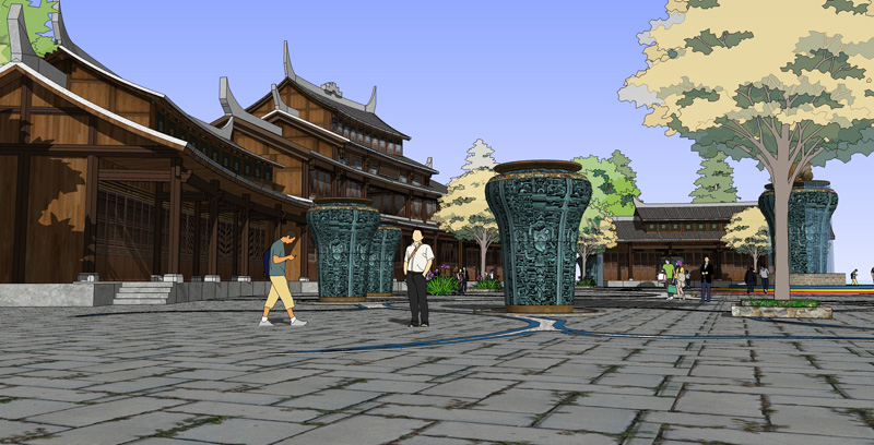 張家界武陵源土家風(fēng)情國際旅游度假小鎮(zhèn)（中湖鄉(xiāng)）概念性規(guī)劃