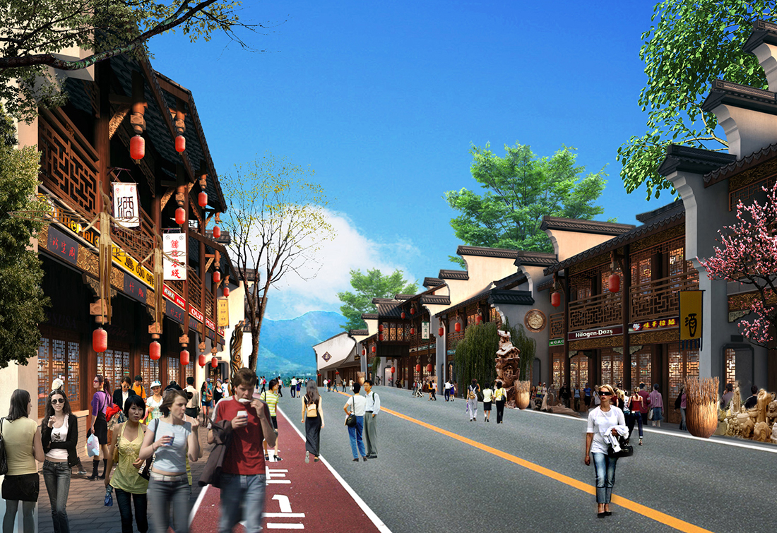 08盧宅片區(qū)藝海路城市更新效果圖