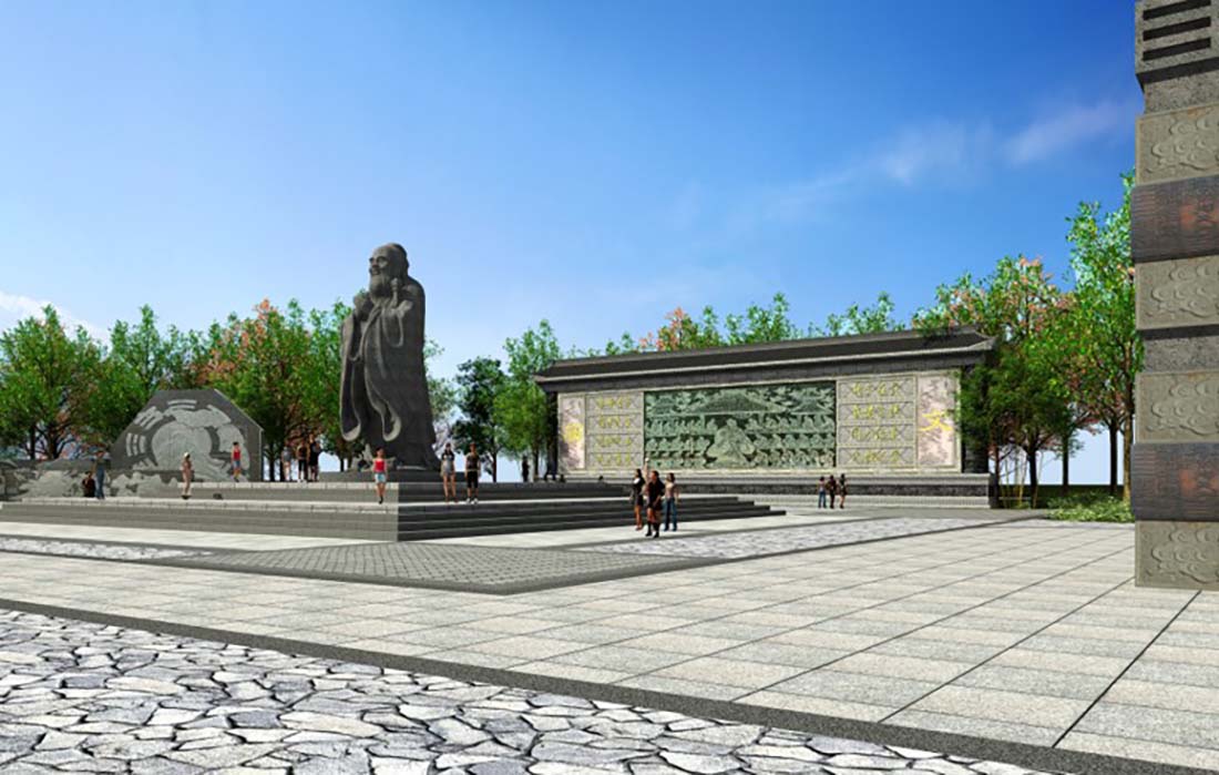 03-2建水古城5A創(chuàng)建文廟廣場改造效果圖