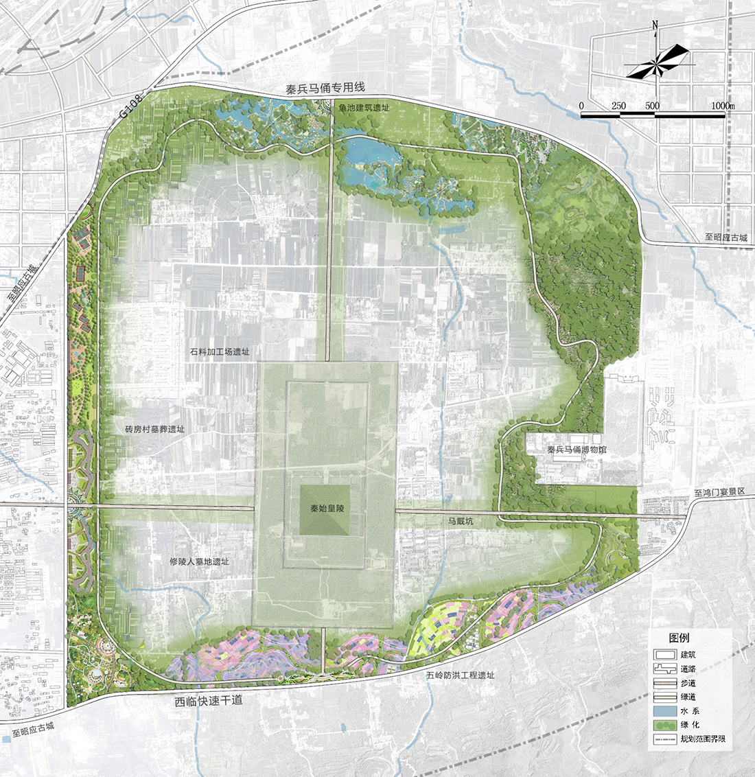 03-2大秦陵文化休閑圈規(guī)劃平面圖 03-2大秦陵文化休閑圈規(guī)劃平面圖