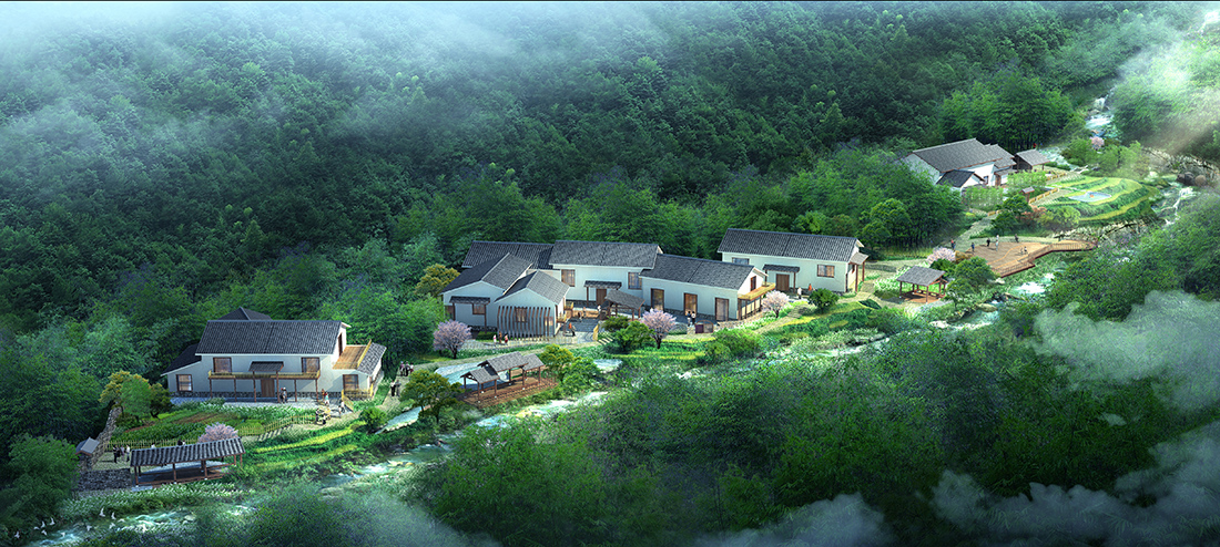 03鄉(xiāng)村酒店鳥(niǎo)瞰圖