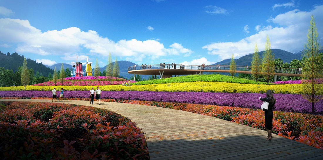 05羅浮山溫泉旅游度假區(qū)溫泉花海提升效果圖