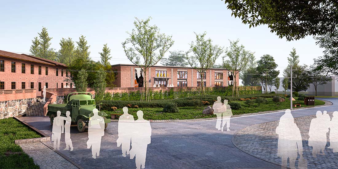 04-2金色大廳外立面及景觀改造效果圖 04-2金色大廳外立面及景觀改造效果圖