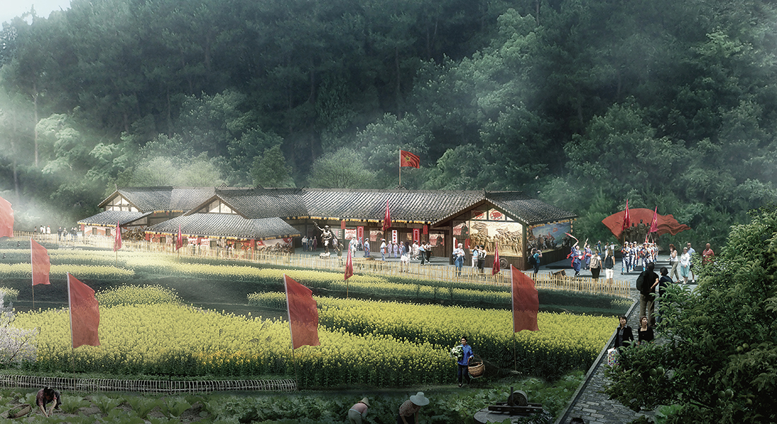 川滇黔游擊縱隊(duì)歷史縱覽館效果圖 川滇黔游擊縱隊(duì)歷史縱覽館效果圖