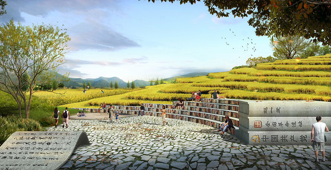 趙一曼-鄭佑之故里革命情懷讀書(shū)園效果圖 趙一曼-鄭佑之故里革命情懷讀書(shū)園效果圖