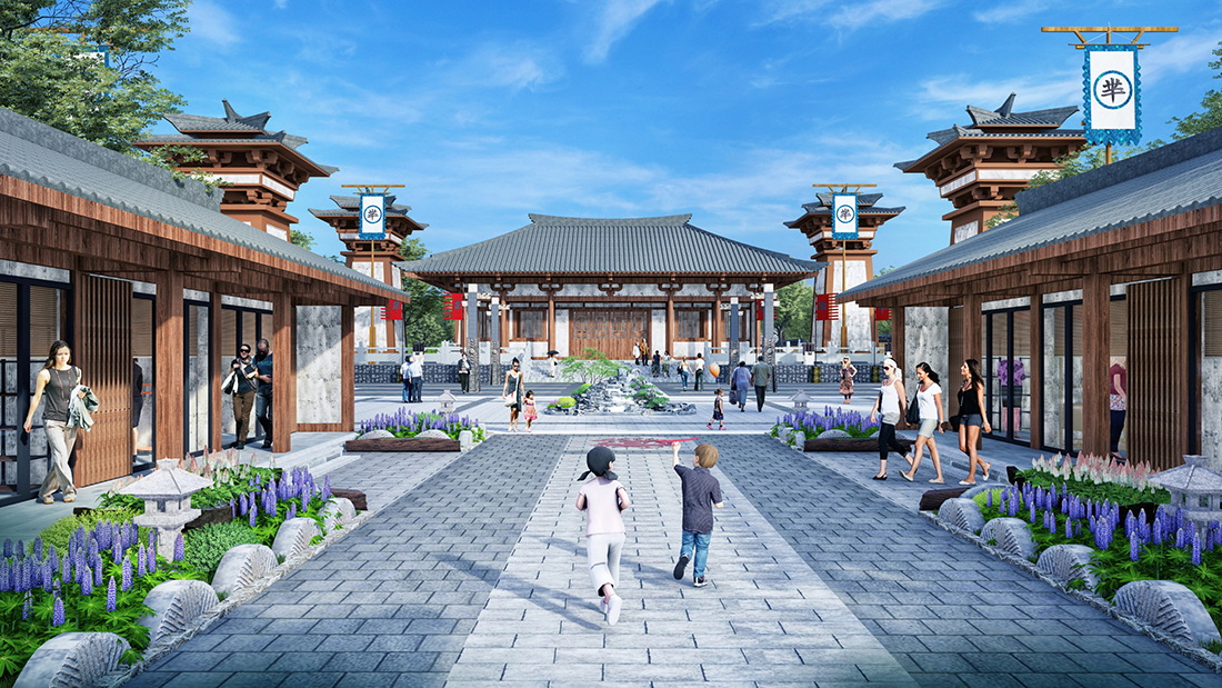 魯灣村羋月文化園效果圖2