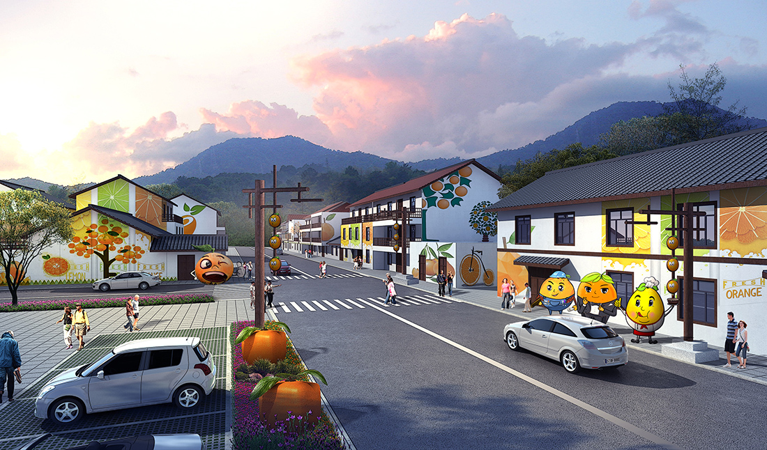 特色村落改造效果圖