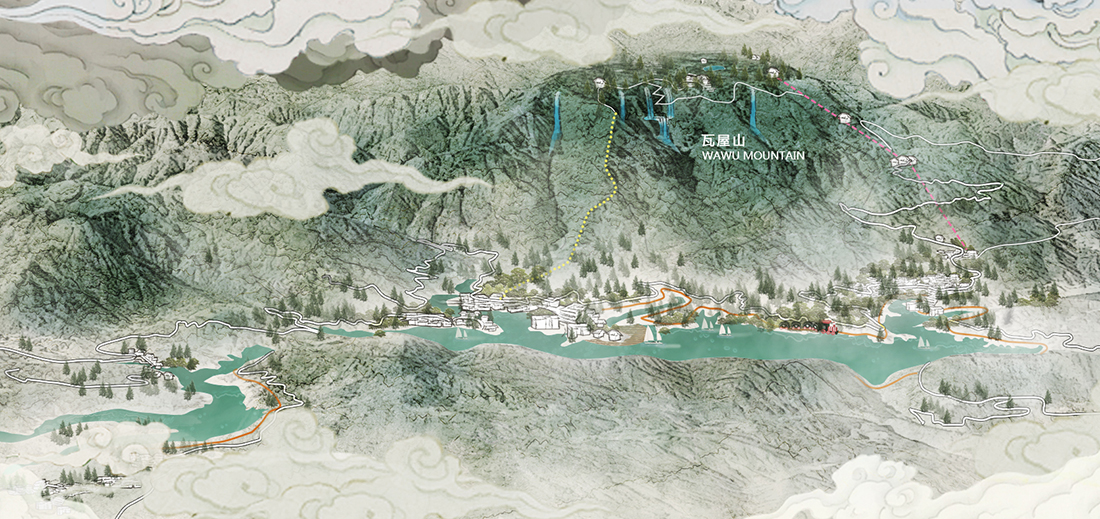 瓦屋山總圖底 瓦屋山總圖底