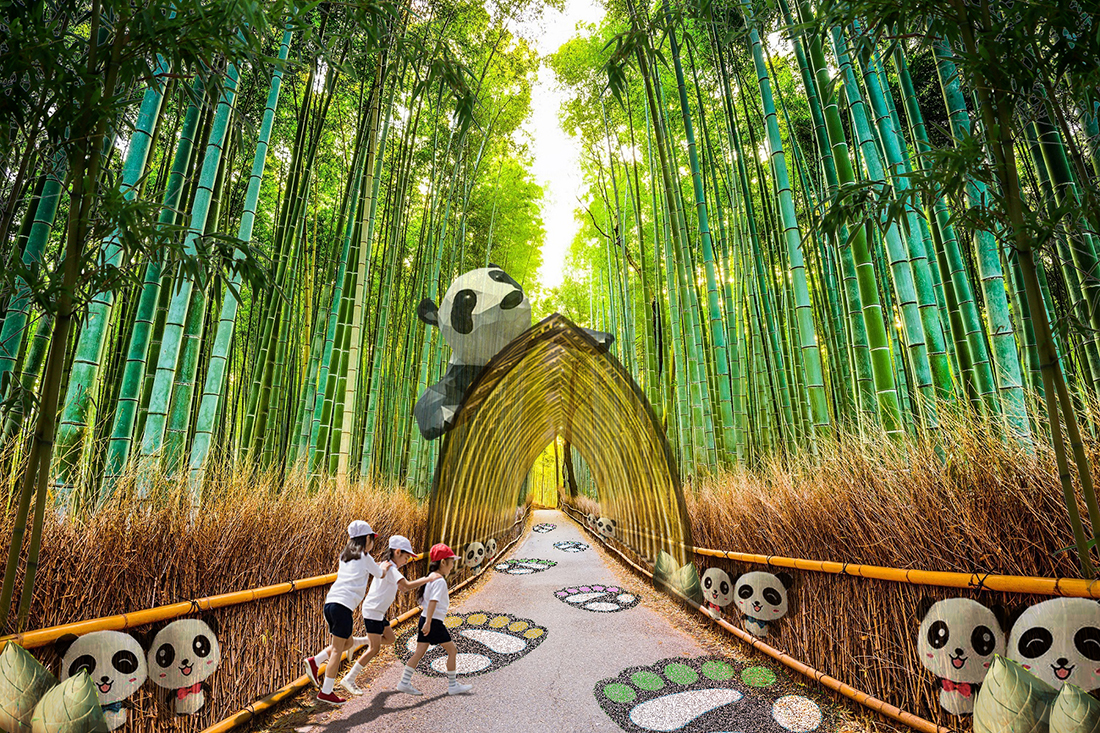 02 熊貓主題綠道效果圖