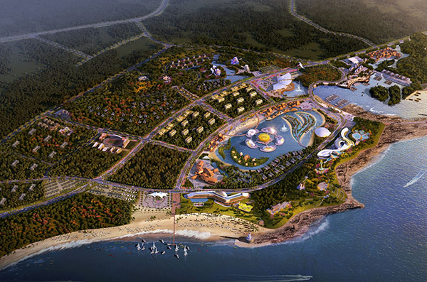 廣西白沙灣國際自然醫(yī)學(xué)度假區(qū)總體策劃、控制性詳細(xì)規(guī)劃