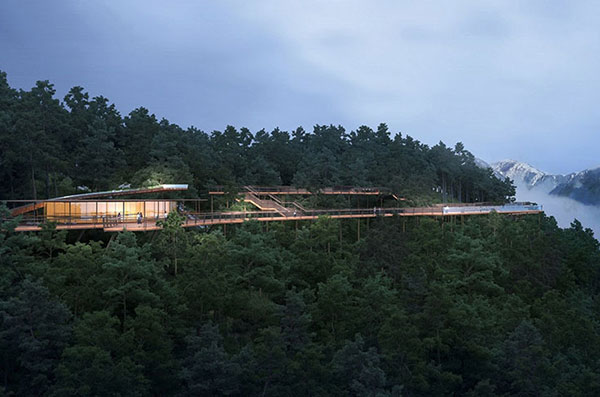 四川康定跑馬山景城一體建設方案